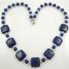 Chain Gem Jewelry Necklace For Women - Lapis Lazuli