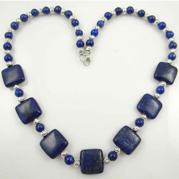 Lapis Lazuli Necklace | Dhanalakshmi Jewellers